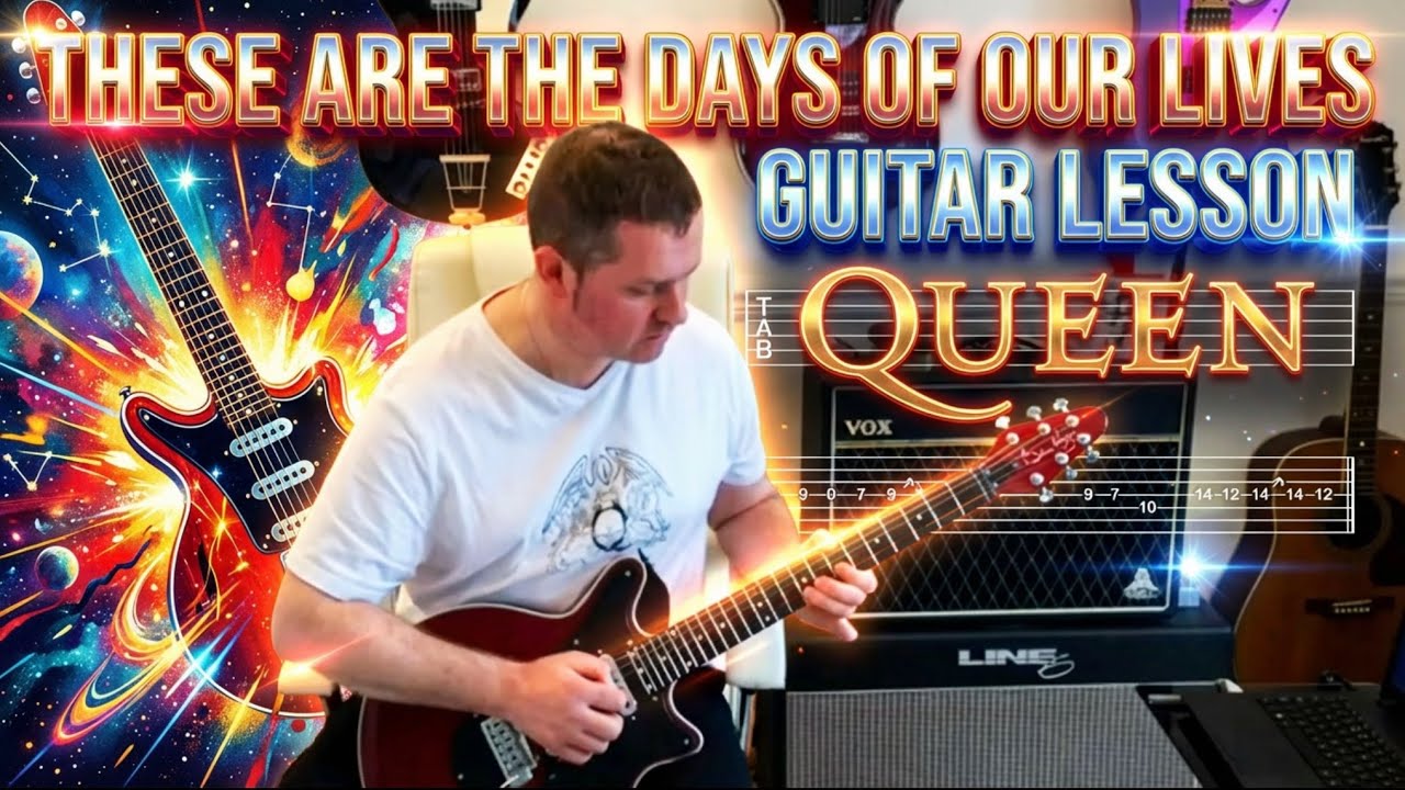 Queen These Are The Days Of Our Lives Guitar Solo Tutorial Guitar Queen these are the days of our lives guitar solo tutorial guitar