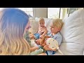 Our Baby Meets His Big Brothers For The First Time!!! (Cutest Reactions)