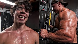 ARM DAY PROPHECY (me and bro go insane)