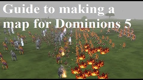 Guide to making a map (mapnuke map) for Dominions 5