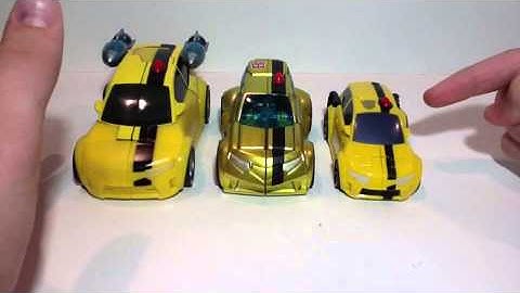 Video Review of the Transformers Animated TA-39 Deluxe Class Jetpack (Hydrodive) Bumblebee