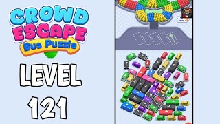 Crowd Escape Level 121 Wallthrough Solution | Crowd Escape: Bus Puzzle Level 121 Answer