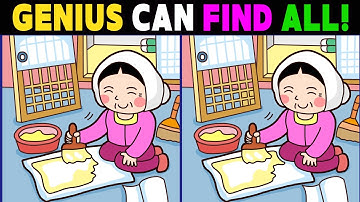 Spot The Difference: Only 1% Can Spot Them All! Are You One of Them? 【😀Normal】 #966