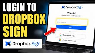 How to login to Dropbox Sign for Contract Workflow Strategy - Step By Step