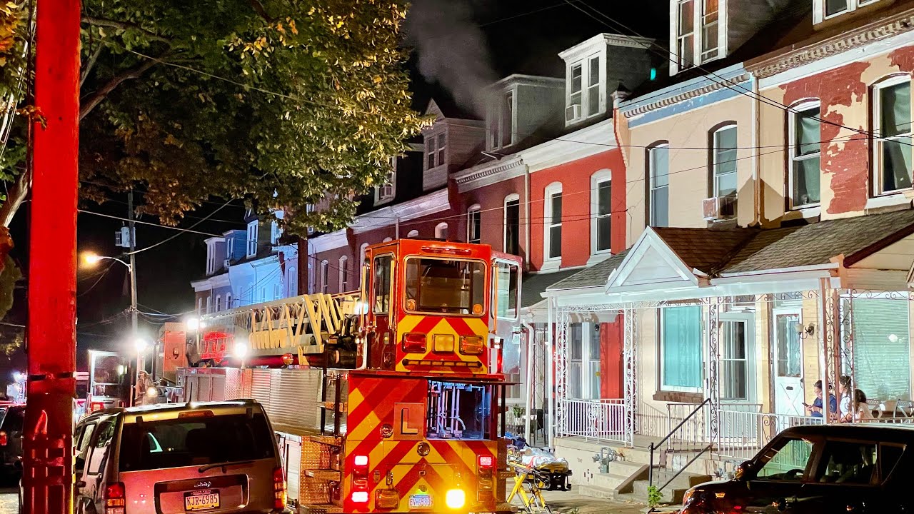 2Alarm fire damages Northwest Reading row home YouTube