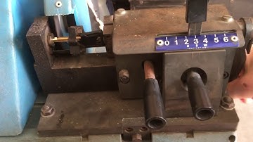 Cutting an Abloy DiskLock Key