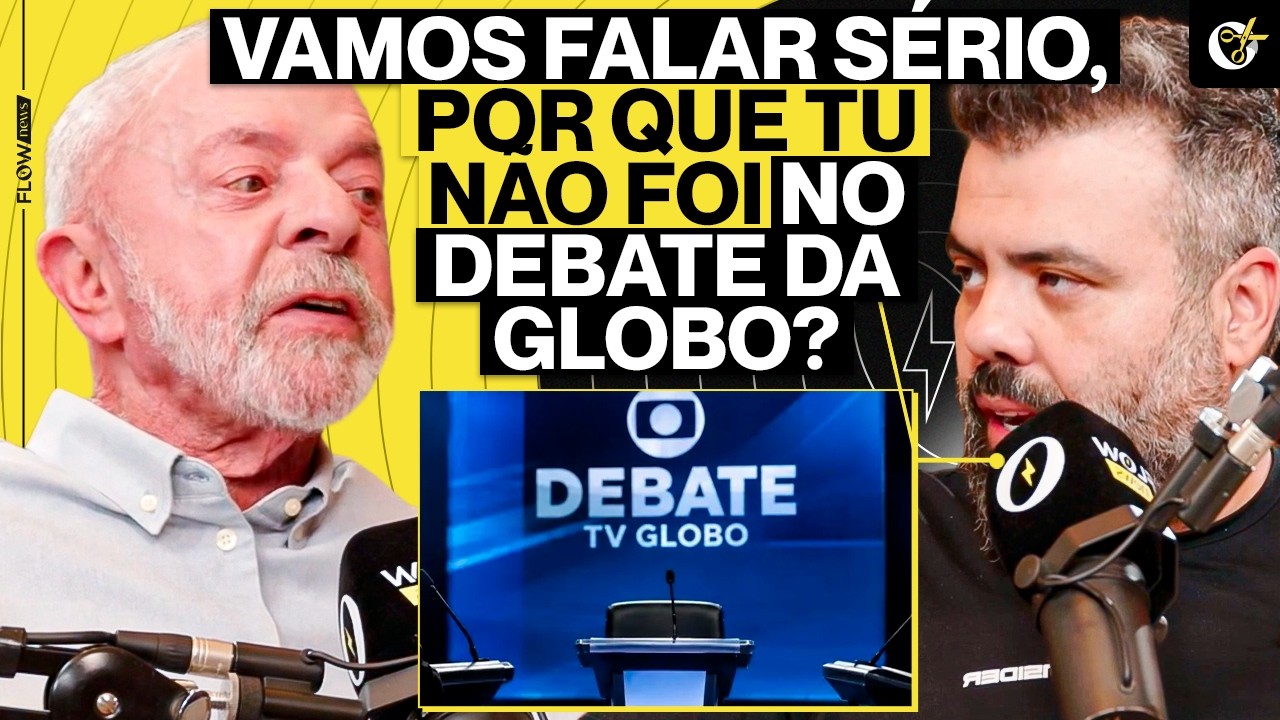 IGOR ENCURRALA LULA logo na primeira pergunta