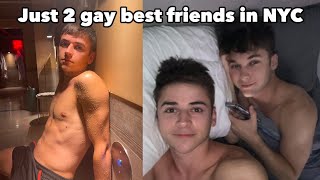 gay best friends under the covers (NYC VLOG)