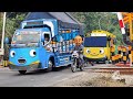 Jpl Pasir Muncang Ramai Truk Kontainer, Truk Molen, Dump Truk, Truk Hino Mirip Frank Tayo