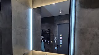 Сенсорное смарт зеркало Smartsy в ванной