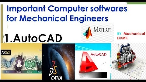 Important software mechanical engineer should know or learn