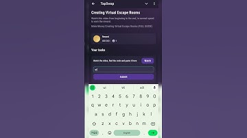 creating virtual Escape Rooms tapswap/7 October tapswap new video code