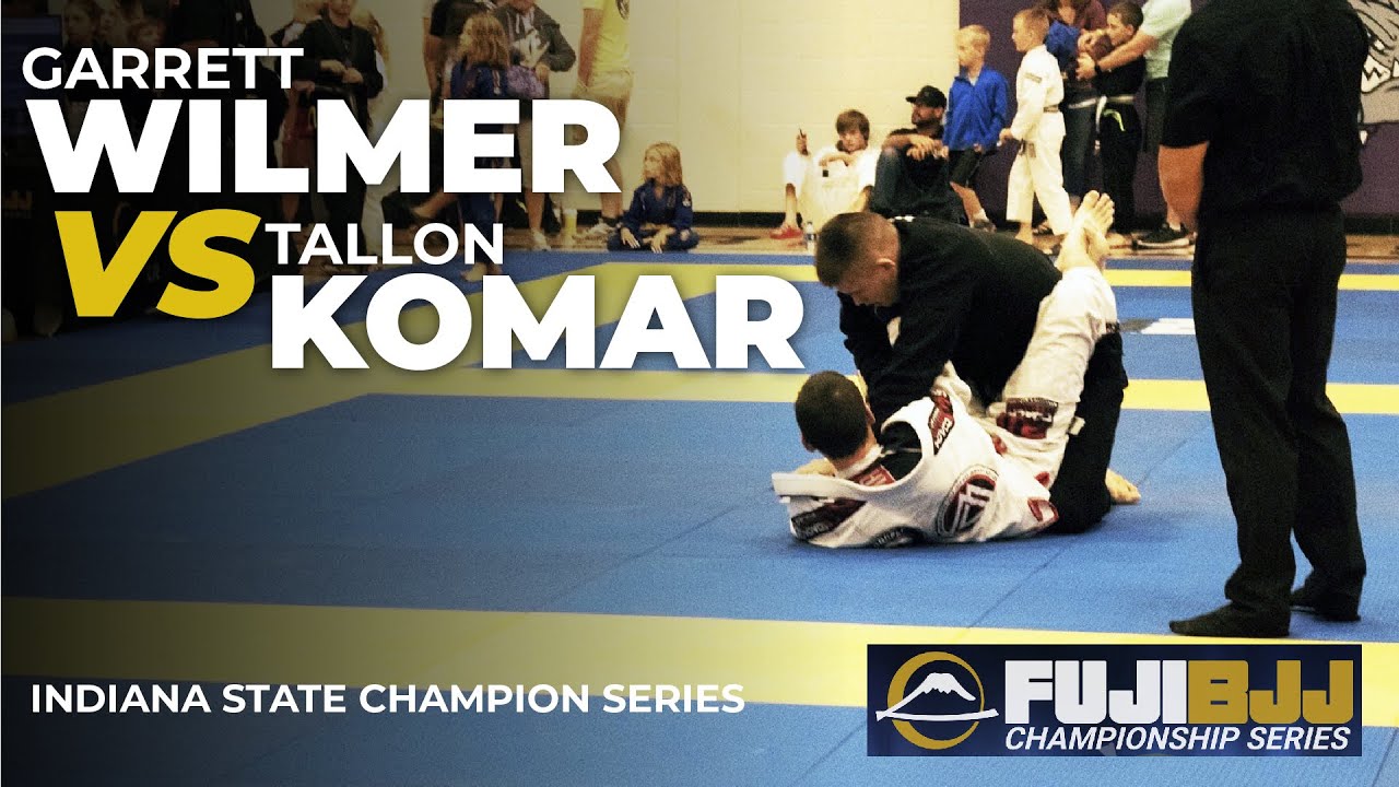 Garrett Wilmer vs Tallon Komar Match 1 FUJIBJJ Indiana State
