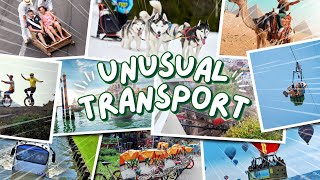 The Most Unusual Modes of Transport | Unique Transportation Around the World 🚜🤯