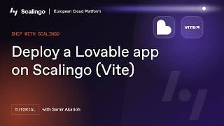 How to Deploy a Lovable App (React + Vite) on Scalingo | Tutorial