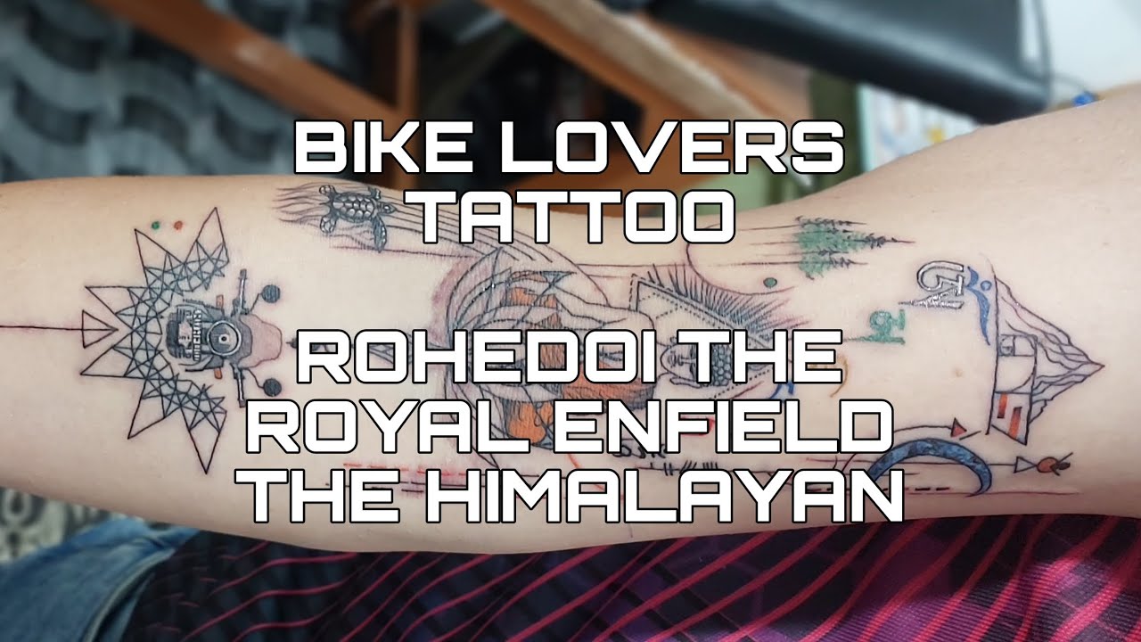 Learn 84+ about himalayan bike tattoo super cool .vn