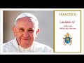 Papież Franciszek, Encyklika &quot;Laudato si&#39;&quot; n. 53-61