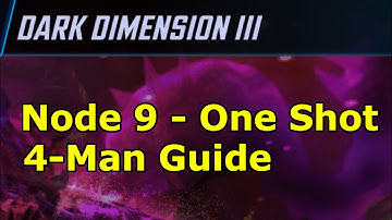 Dark Dimension 3 - Node 9 One Shot Strategy & Walkthrough | DD3 Node 9 | Marvel Strike Force - FTP
