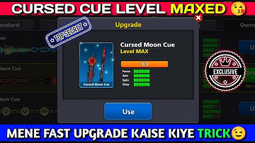 HOW TO COLLECT PIECES & LEVEL MAXED 🥰| CURSED CUE LEVEL MAXED 😍| CRIMSON MOON EVENT CUE LEVEL MAXED|