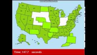 Educational Games! Map Snap: 50 States screenshot 2