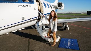 Embraer Phenom 100 Private Jet Tour - The Aviation Factory