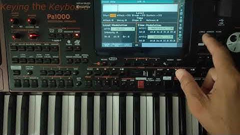 Making of a KBD set with multiple sounds in Korg PA Arrangers