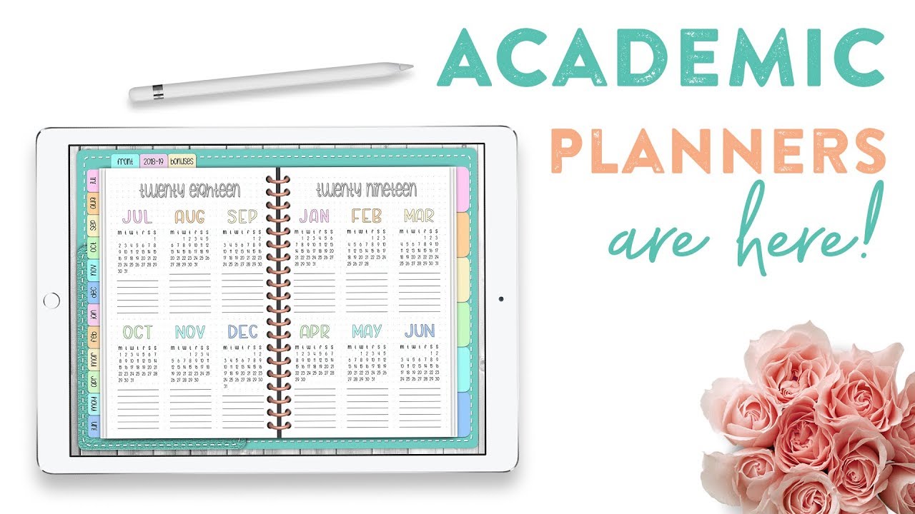 New 201819 Digital Academic Planners YouTube