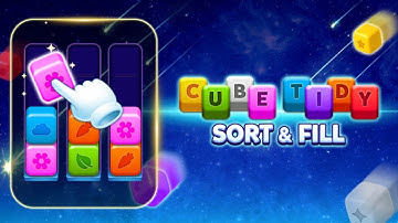 Cube Tidy: Sort & Fill Game Android Gameplay