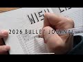 2026年のバレットジャーナルセットアップ/WISH LISTも書いてみた