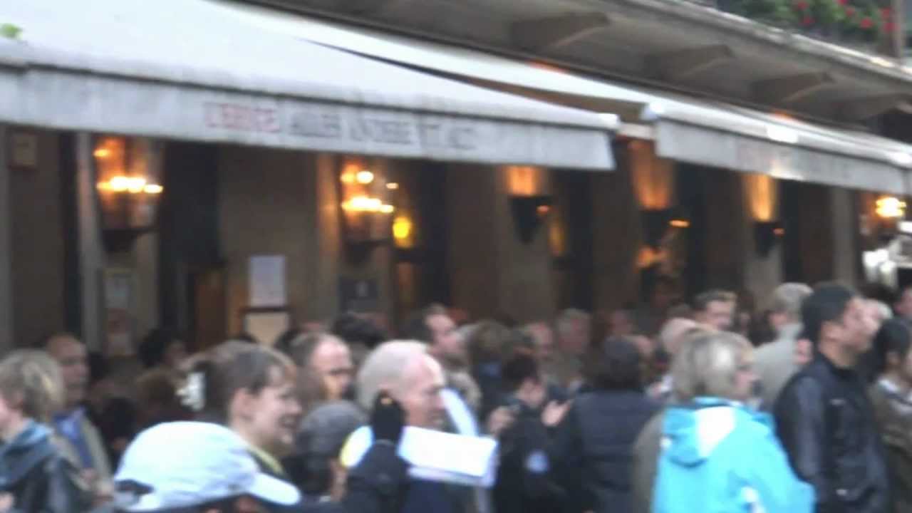 пивная Uerige в Дюссельдорфе. Старый город.