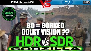 Dolby Vision Borked? HDR vs SDR 100 nits -  WCG & Atmos Analysis REVIEW | Godzilla 1998 UHD 4K BD