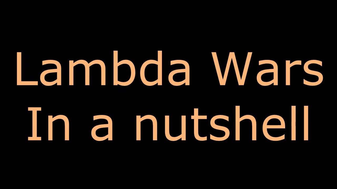 Lambda Wars bugs in a nutshell - YouTube