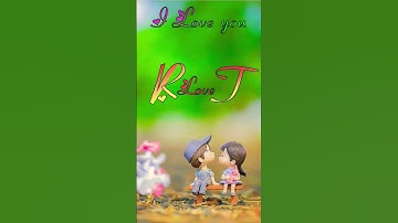 R love T status video #viral #name_status_video #ravindra_ranjan #whatsapp_status #reels #nameart