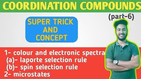 colour and spectra of coordination compounds