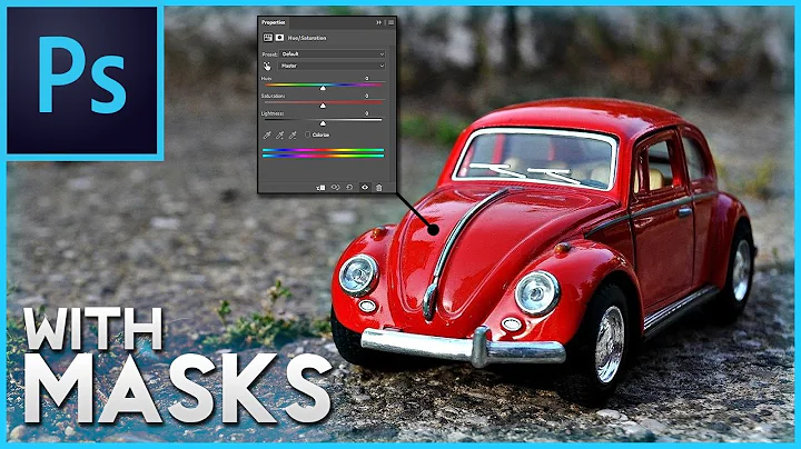 Photoshop How To Change Color of Object - With Masks Part 2 (Adobe Photoshop CS6/CC Tutorial)