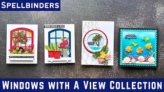 Must See! Windows With A View Collection w/ Spellbinders #teamspellbinders #neverstopmaking