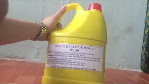 dung dịch tẩy rửa dầu mỡ khoang máy
