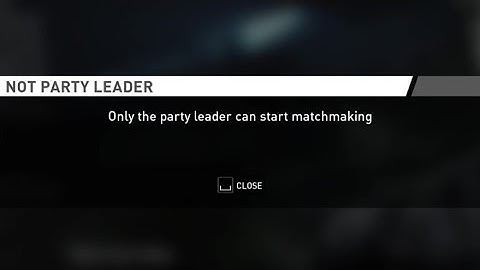 Payday 3 Glitch - Only the Party Leader Can Start Matchmaking