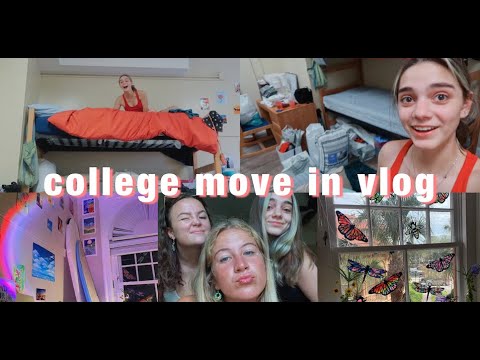 move in vlog | flagler college freshman