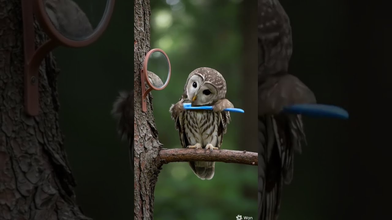 AI Whimsy Day In My Life A Wise Owl 