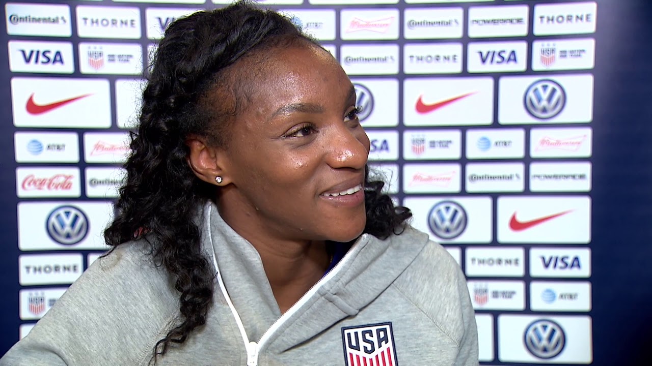 USA Women’s Soccer Player Crystal Dunn chats with News 12's Kevin Maher - YouTube News 12