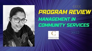 Management in community services- Conestoga college Malayalam review