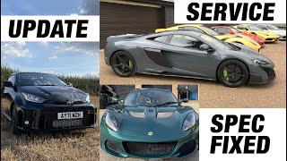 Mclaren 675Lt Out Of Hibernation! Dropping Off A Gr Yaris & Collecting A Lotus