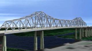 Goethals Bridge Test Animation