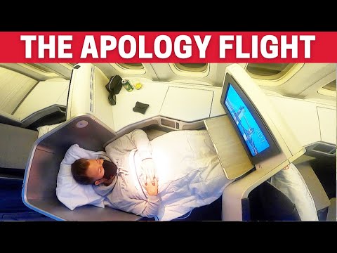 ALONE in Air Canada Business Class *The APOLOGY Flight*