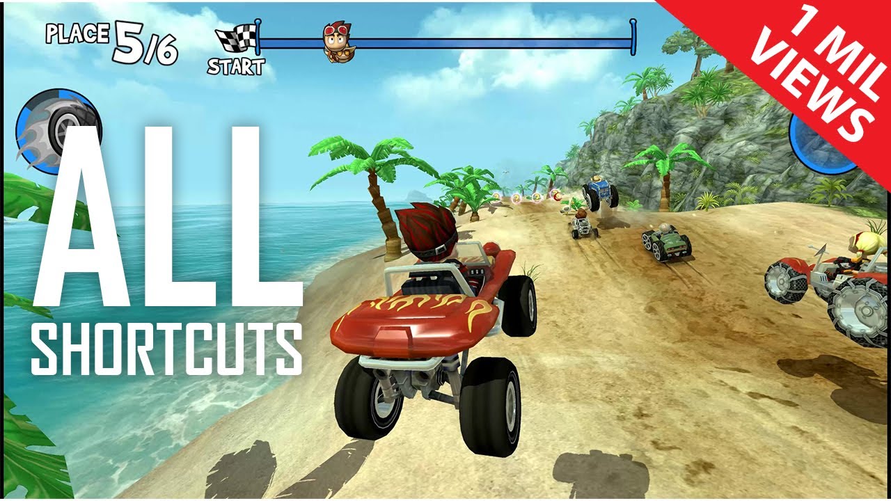 Beach buggy shortcuts