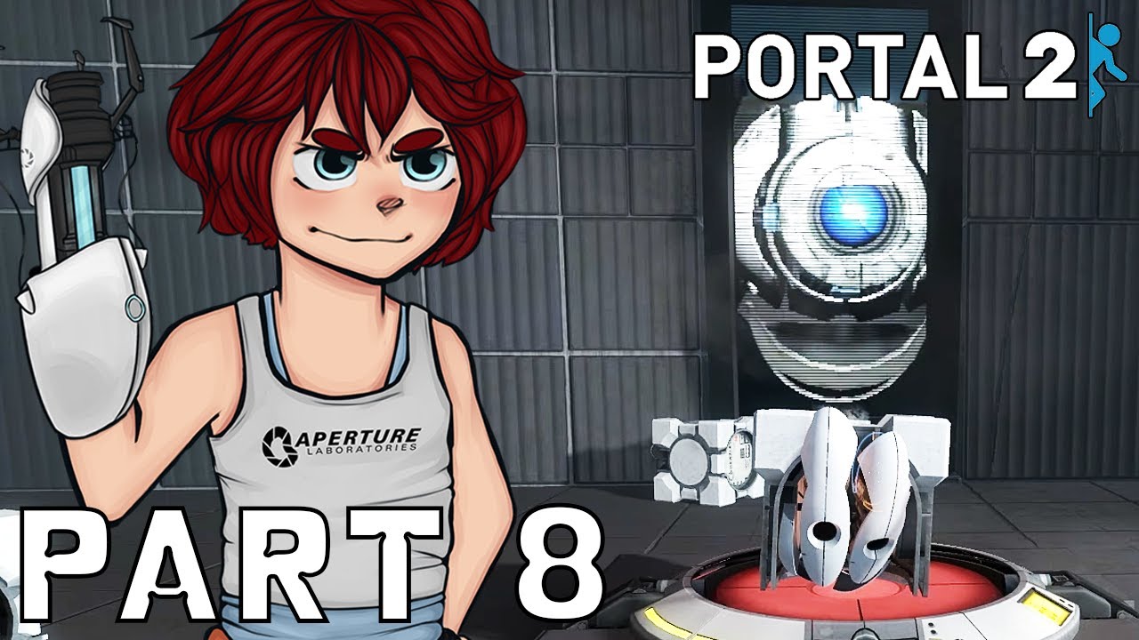 TRYING TO TRICK WHEATLEY! - PORTAL 2 Let's Play Part 8 (1440p 60FPS PC ...