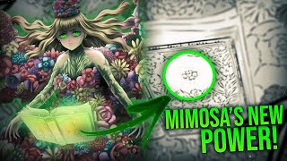 Mimosa New Powers 4 Leaf Clover Grimoire Revealed Black Clover Theory