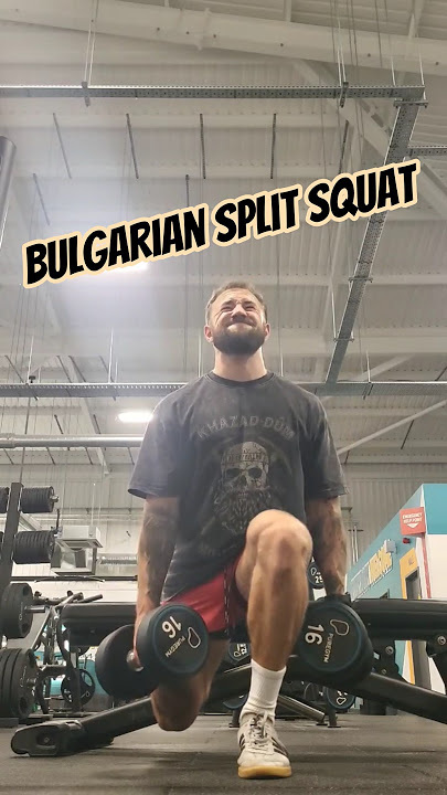 THE BEST WAY to set up for Bulgarian Split Squat 👇🏻