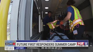 Future first responders summer camp in Alamance County